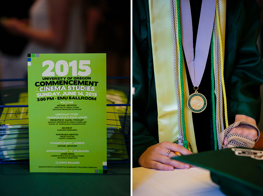 cinema-uo-graduation-001 University of Oregon Cinema Studies Graduation 2015