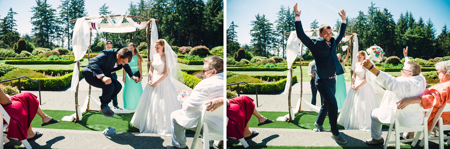 shore-acres-wedding-034 Oregon Coast Wedding | Coos Bay | Shore Acres State Park & Simpson Beach | Hannah & Alex