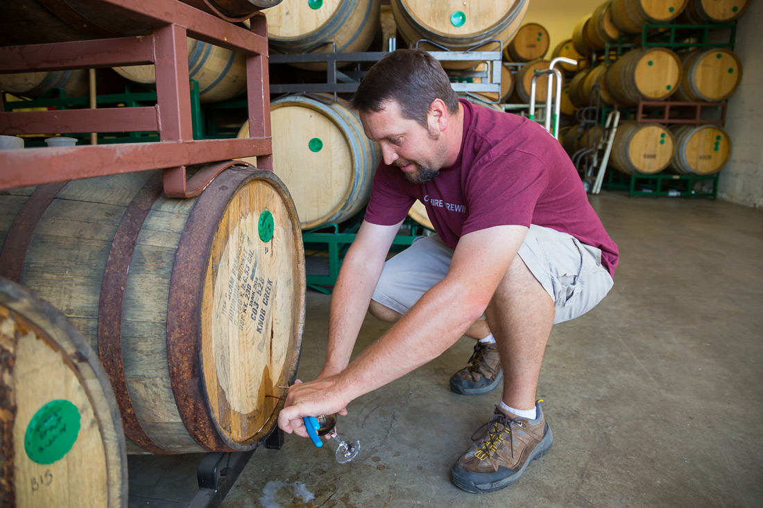 commercial-photographer-006 Commercial Photography | Oakshire Brewing | Barrel Aged Beers & Process Photojournalism