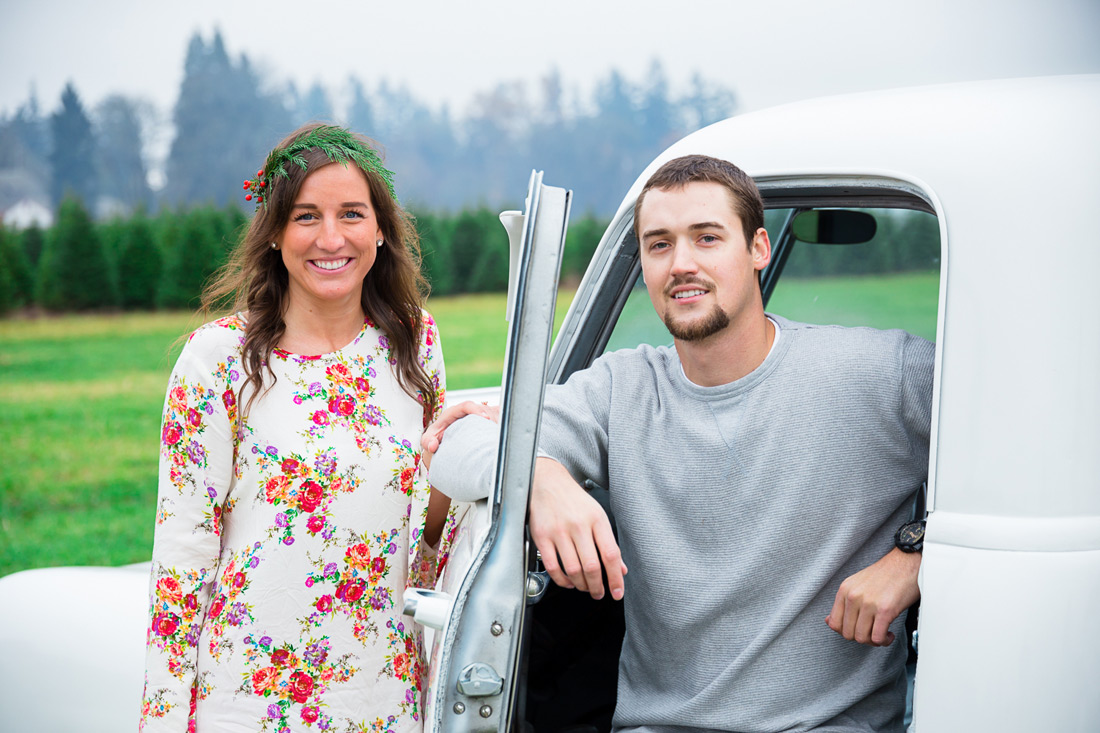 christmas-engagement-017 Oregon Engagement Pictures | Northern Lights Christmas Tree Farm | Jessica & Zach