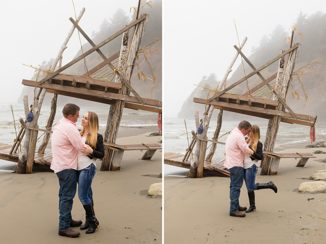 newport-photographer-008 Engagement Photos | Oregon Coast | Agate Beach | RaeLynne & Perry