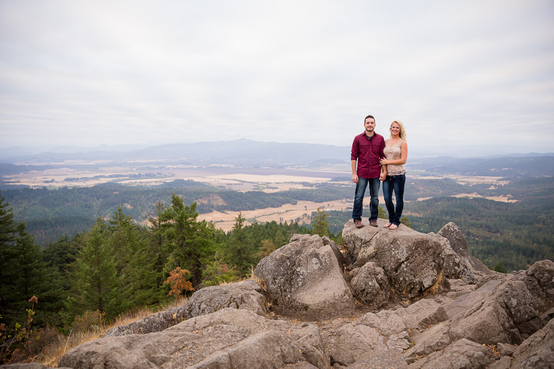oregon-photographer-020 Engagement Photos | Spencer's Butte Eugene Oregon | Jordan & Brendan