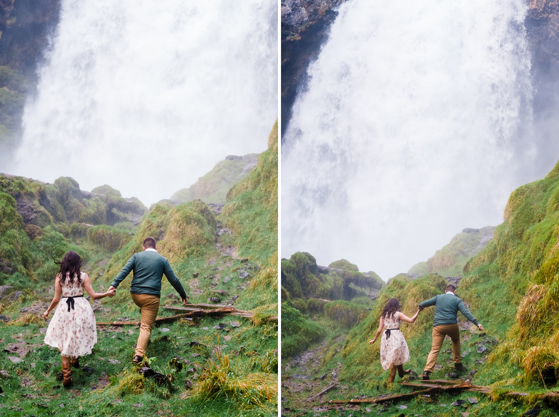 sahalie-falls-engaged-014 Sahalie Falls McKenzie River Engagement | Marissa & José
