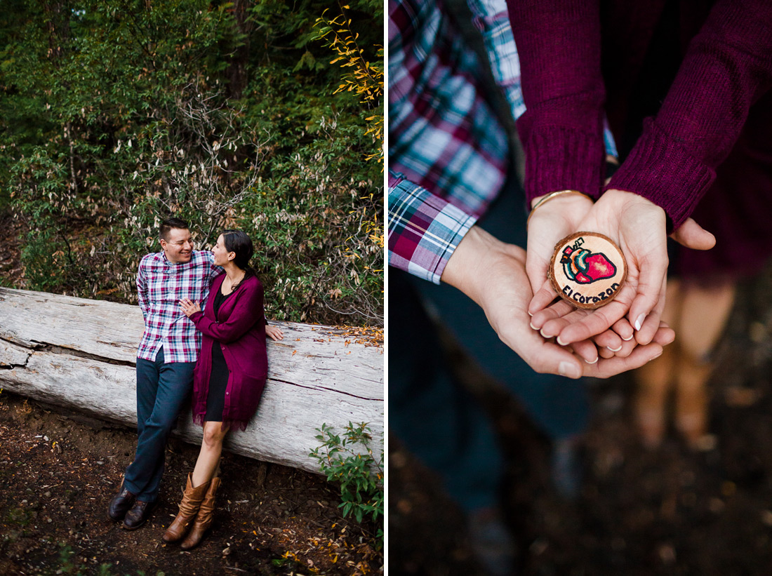 sahalie-falls-engaged-017 Sahalie Falls McKenzie River Engagement | Marissa & José