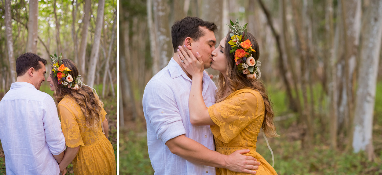 oahu-photographer-008 North Shore Oahu Wedding Photographer | Engagement Session @ Hukilau Beach | Amanda & Ben