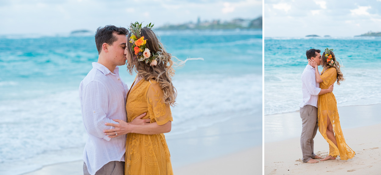 oahu-photographer-013 North Shore Oahu Wedding Photographer | Engagement Session @ Hukilau Beach | Amanda & Ben