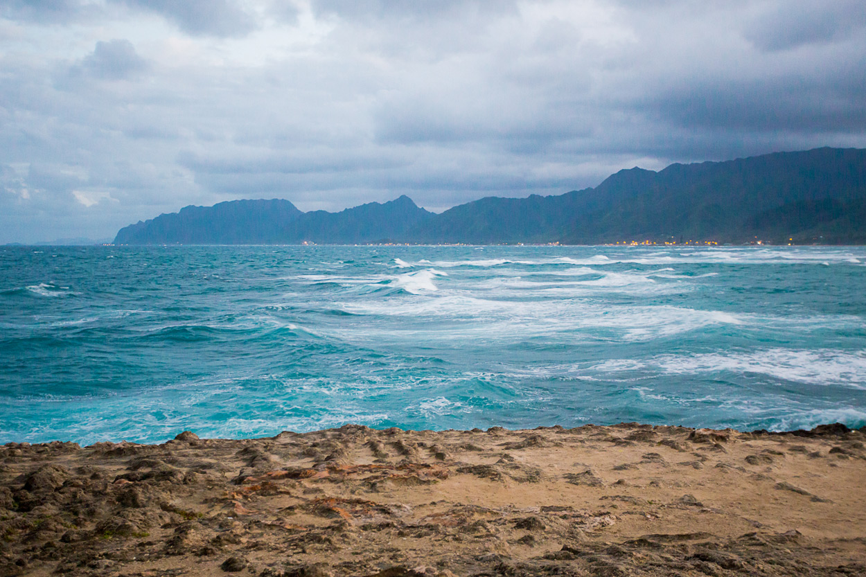 oahu-photographer-018 North Shore Oahu Wedding Photographer | Engagement Session @ Hukilau Beach | Amanda & Ben