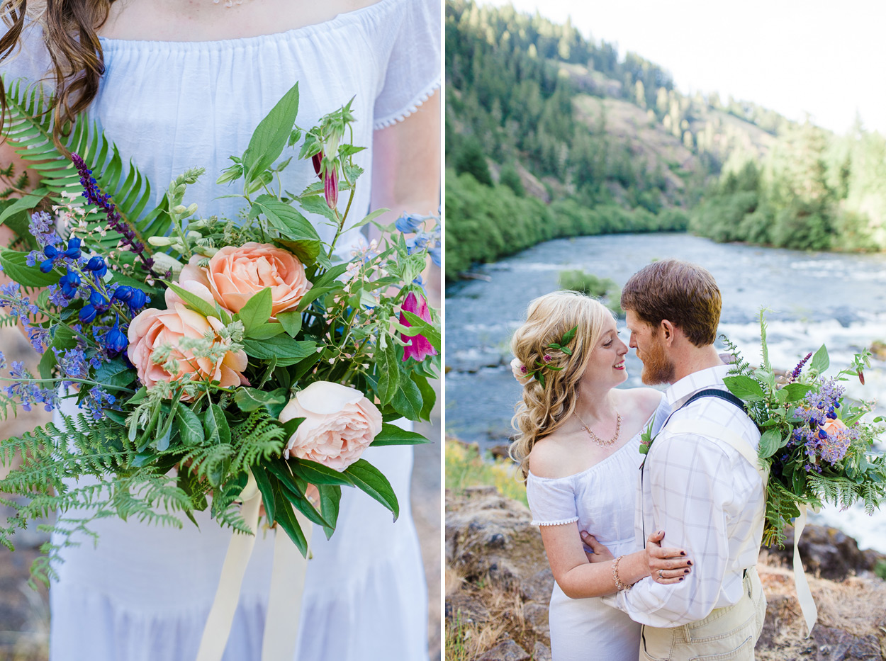 north-umpqua-wedding-007 Nature Inspired Styled Session | North Umpqua River Oregon | Kelli & Justin