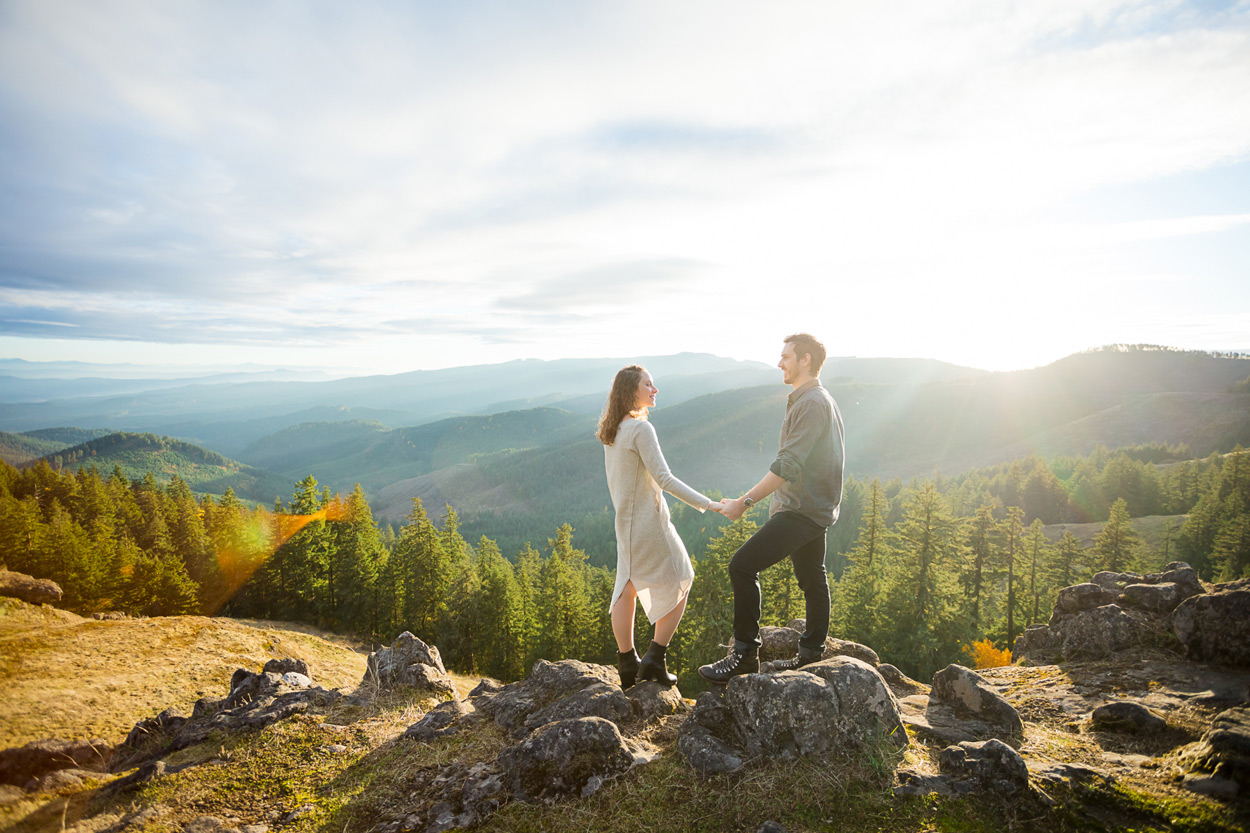 horse-rock-ridge-engagement-photos-27 Adventure Engagement Session | Horse Rock Ridge | Brittany & Nathan