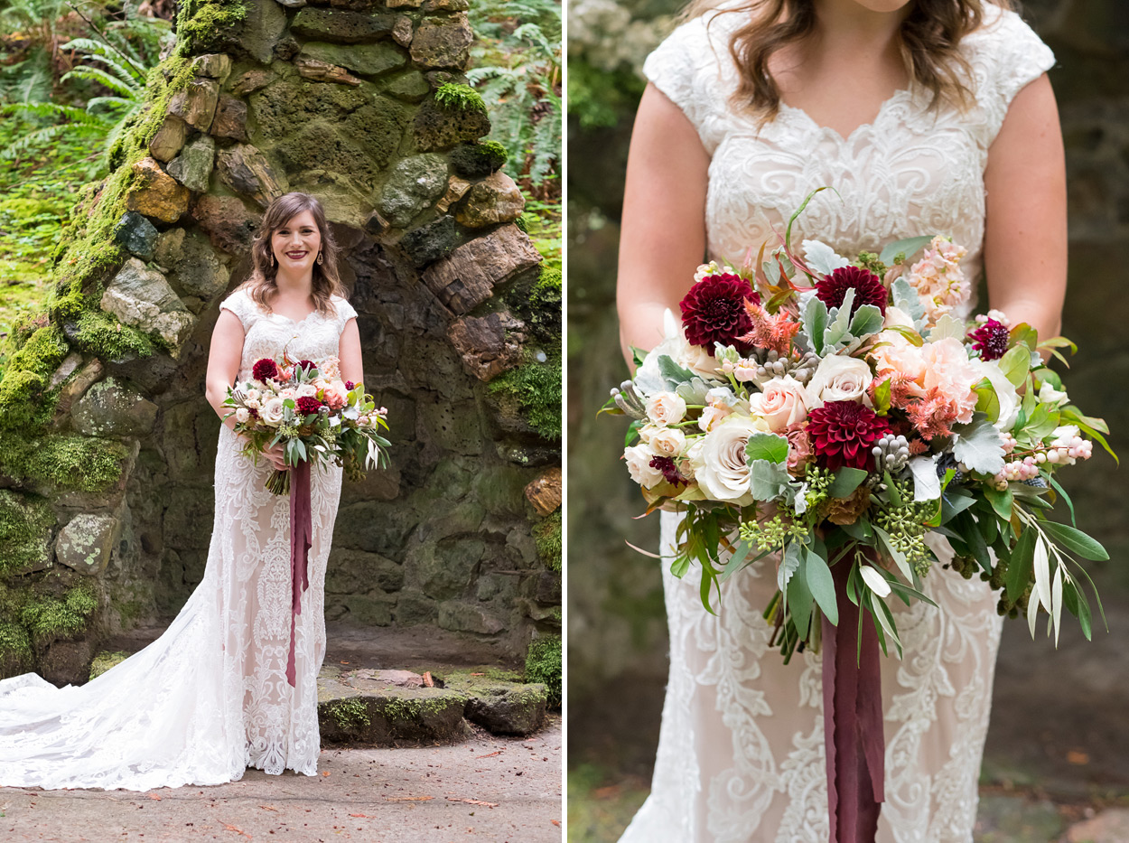 leach-botanical-garden-wedding-portland-11 Leach Botanical Garden Wedding Portland Oregon | Heather & Josh