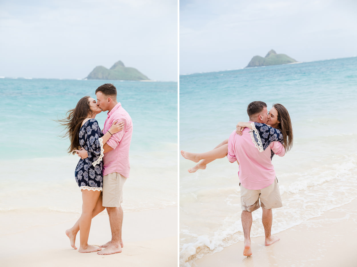 lanakai-beach-engagement-photos-001 Lanakai Beach Engagement Photos | Oahu Hawaii Wedding Photographer | Savannah & Anthony