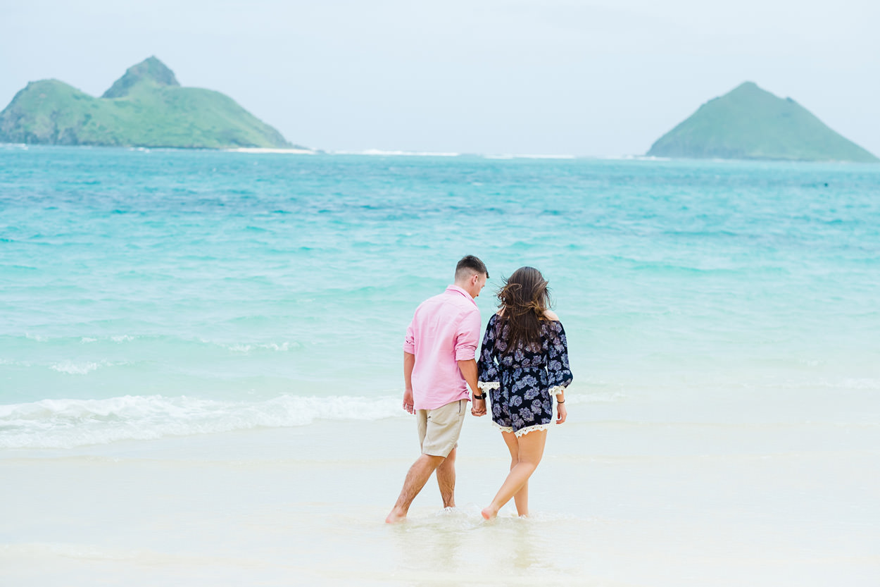 lanakai-beach-engagement-photos-002 Lanakai Beach Engagement Photos | Oahu Hawaii Wedding Photographer | Savannah & Anthony