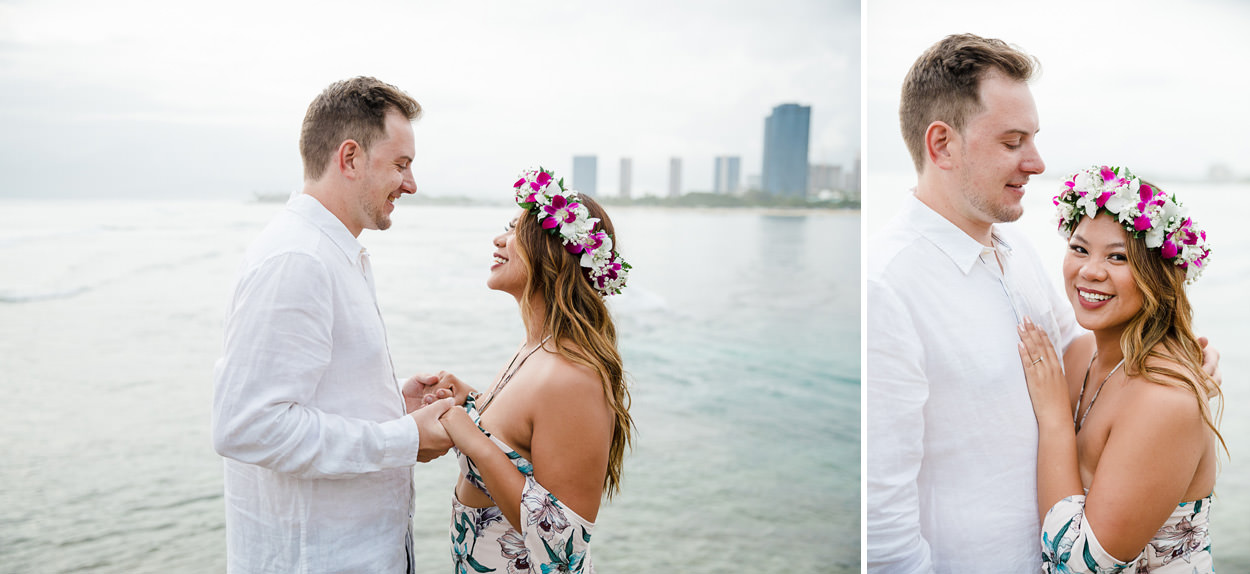 magic-island-engagement-photos-002 Magic Island Engagement Photos | Waikiki Hawaii Wedding | Jennifer & Morgan