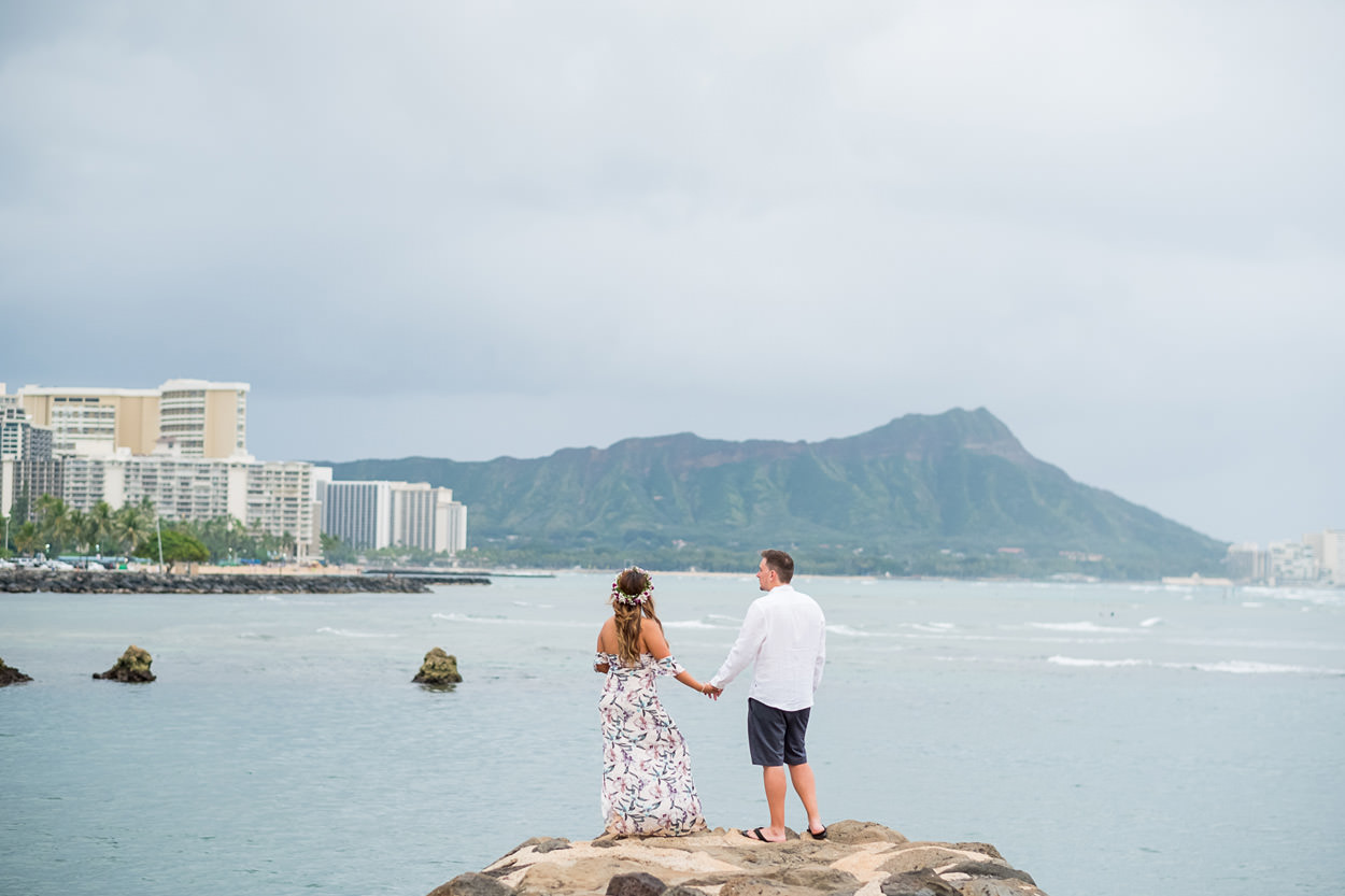 magic-island-engagement-photos-008 Magic Island Engagement Photos | Waikiki Hawaii Wedding | Jennifer & Morgan