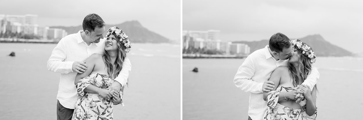 magic-island-engagement-photos-009 Magic Island Engagement Photos | Waikiki Hawaii Wedding | Jennifer & Morgan