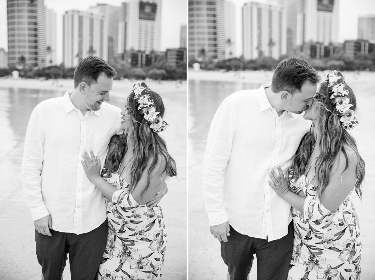 magic-island-engagement-photos-015 Magic Island Engagement Photos | Waikiki Hawaii Wedding | Jennifer & Morgan