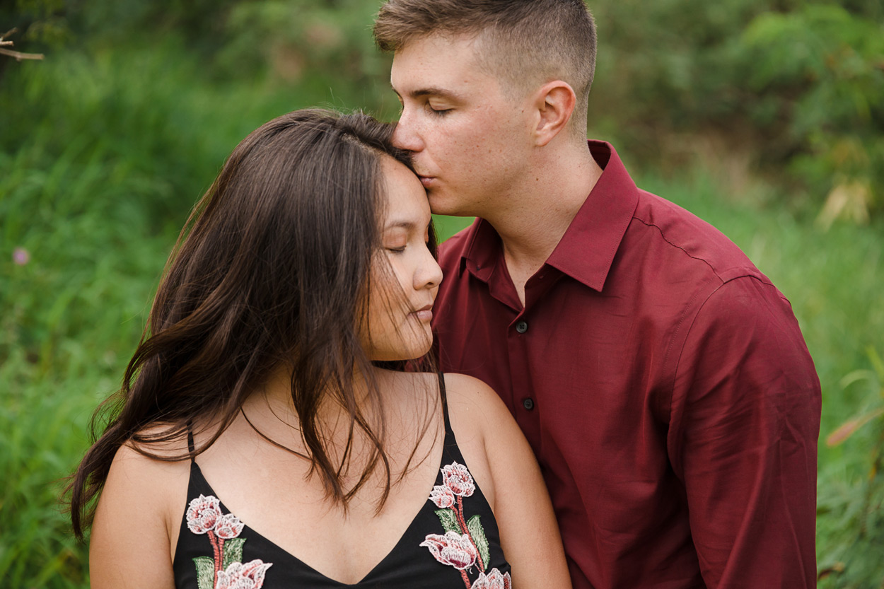 oahu-hawaii-wedding-photographer-015 Spitting Cave & Hanauma Bay Rim Trail Engagement Photos | Stephanie & Michael